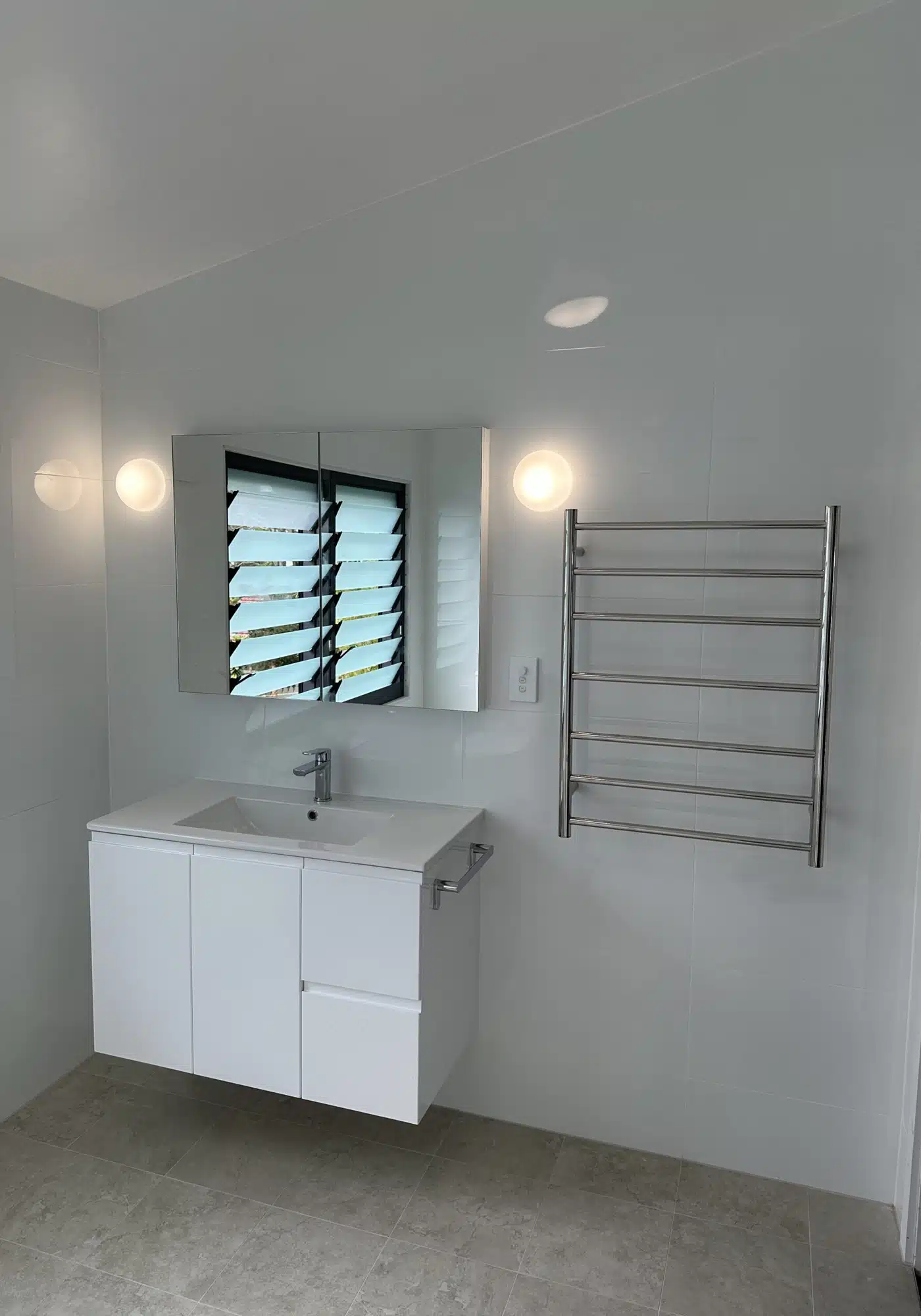 electrical bathroom fit out turramurra