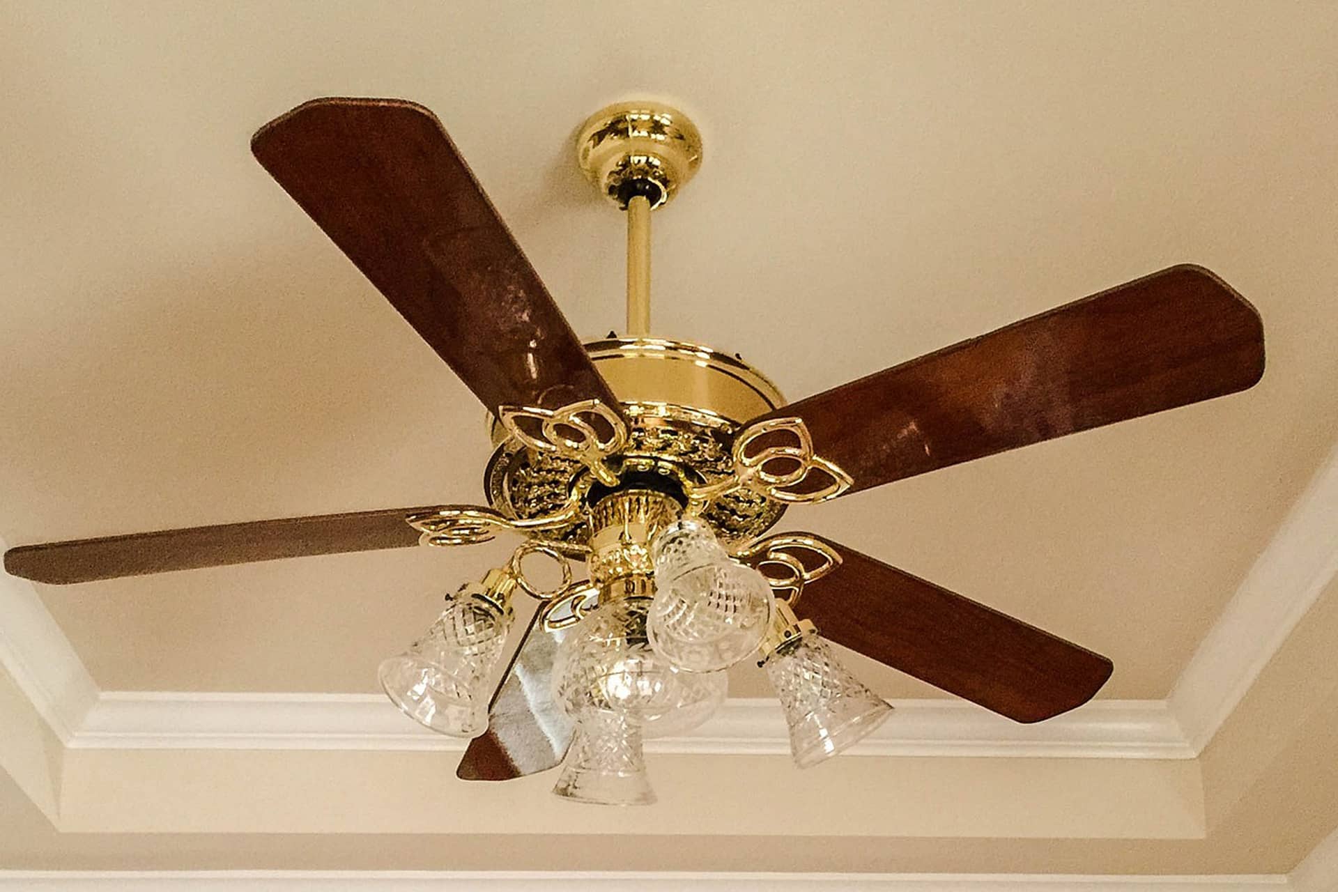 Ceiling fan with light installation general