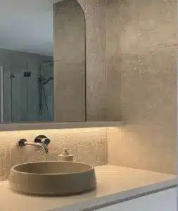 lane cover bathroom lighting installation